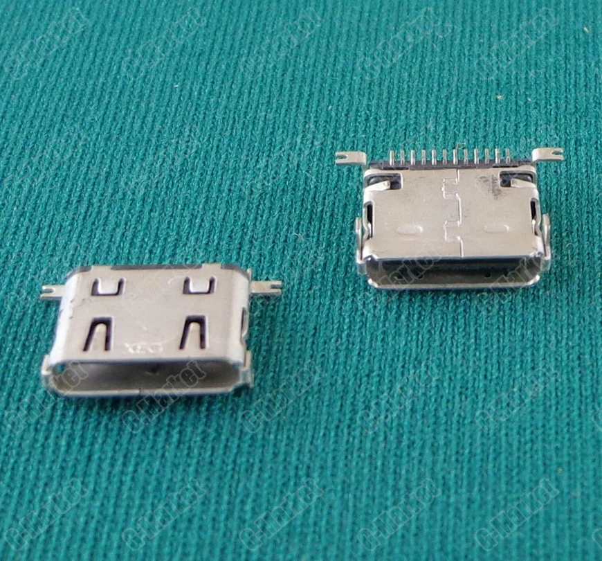10X 12 Pin Mini Micro USB connector 12P USB Charing Connector for