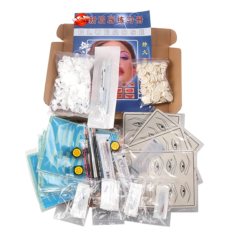 

1Set Professional 3D Eyebrow Embroidery Microblading Kit Set for Beginners Permanent Makeup Kit Microblading Accessories Supply
