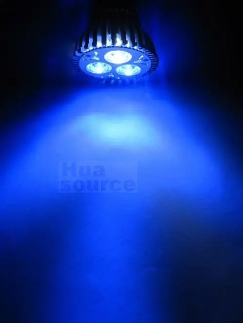 

customize colors PAR20 LED Aquarium grow reef light fish tank lamp for coral reef macroalgae