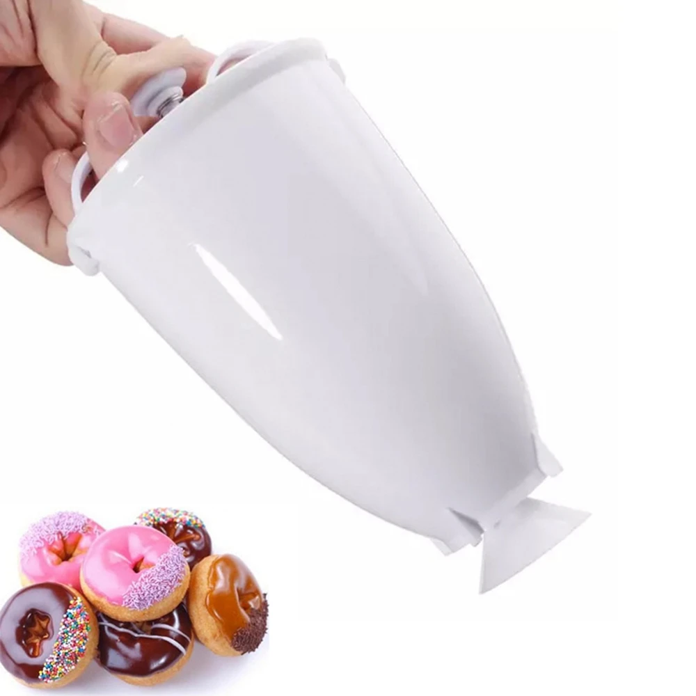 Plastic Donut Maker Dispenser Manual Deep Fry Donut Mould Easy Fast