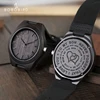 Reloj con grabado en madera para hombres, relojes personalizados para regalo familiar, reloj para regalo especial de padrino de bodas, excelente presente para hombre, envío directo ► Foto 1/6