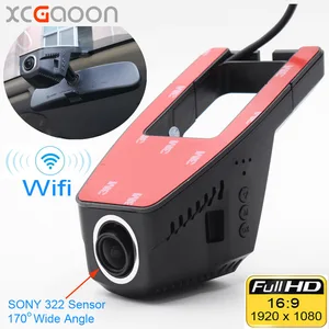 XCGaoon Wi Fi автомобильный dvr регистратор цифровой видео регистраторы видеокамера тире камера 1080 P Ночь Версия Novatek 96655, Cam может вращаться - изображение