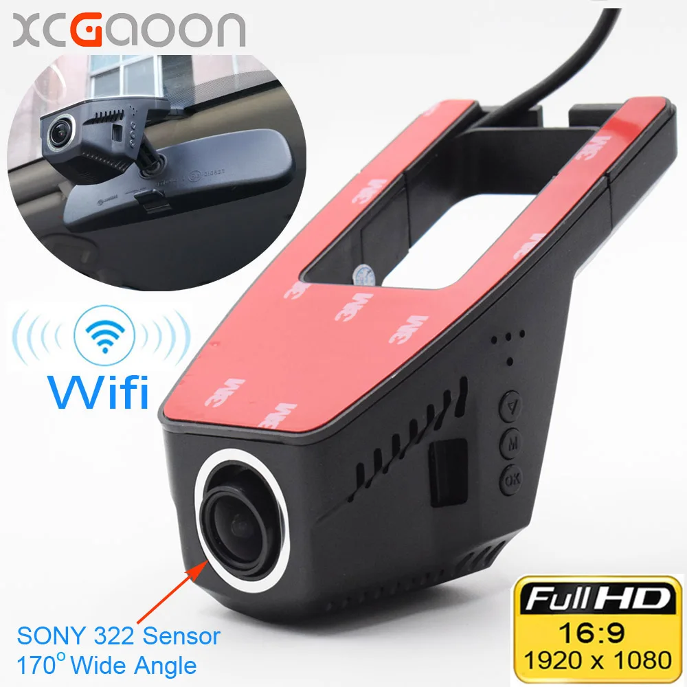 XCGaoon Wifi Car DVR Registrator Digital Video Recorder Camcorder Dash font b Camera b font 1080P
