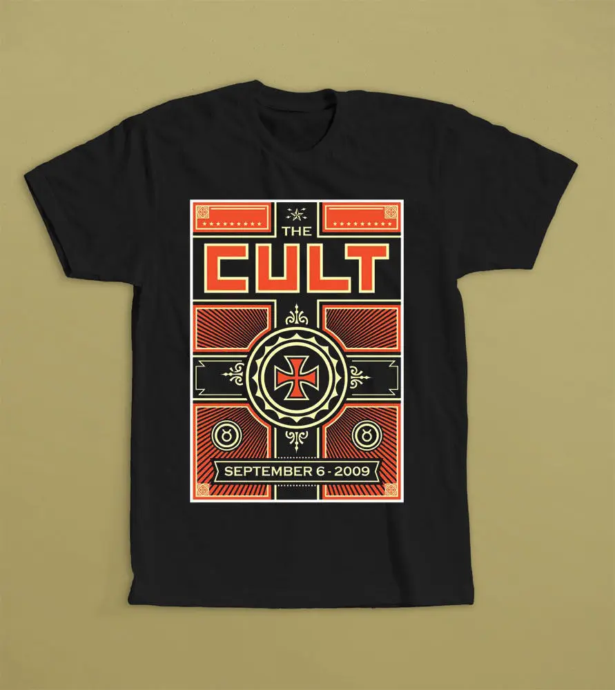The Cult TOUR 2009 British Rock Band Southern Death Cult T SHIRT S M L
