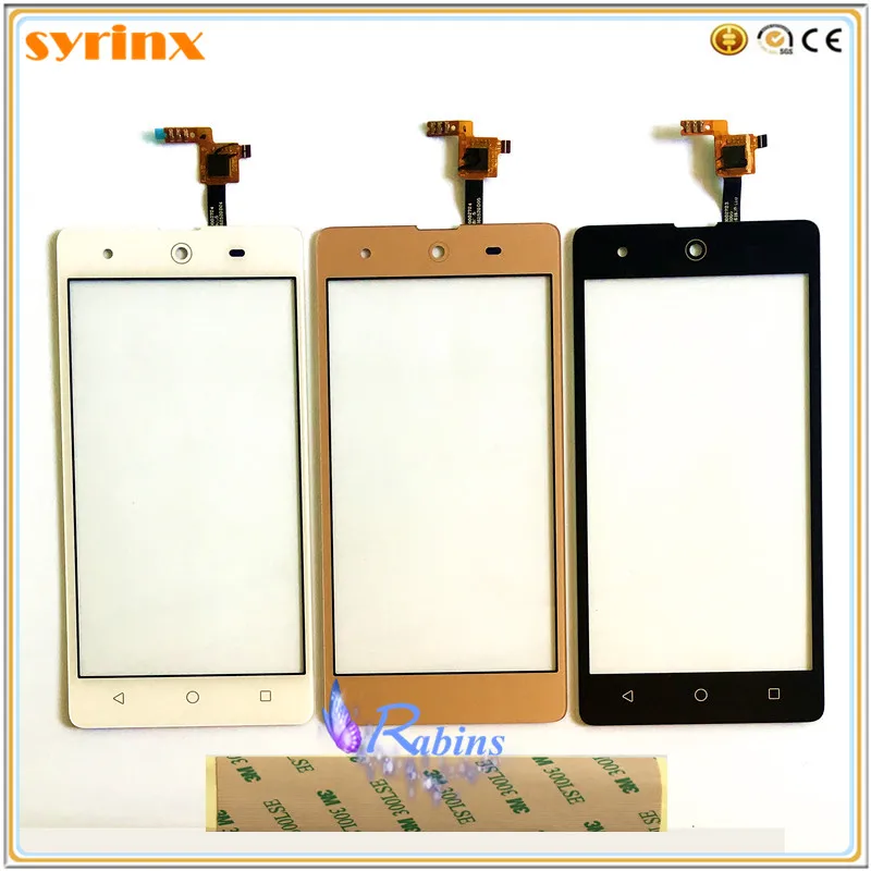 

SYRINX 3m tape phone Touch Panel Sensor For BQ BQS-5050 BQS 5050 Touchscreen Touch Screen Front Glass Digitizer TouchPad