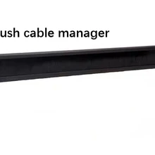 3 шт. 1" 1U уплотненная щетка кабель управления сталь для шкафов сети горизонтальная щеточная лента сервер сети