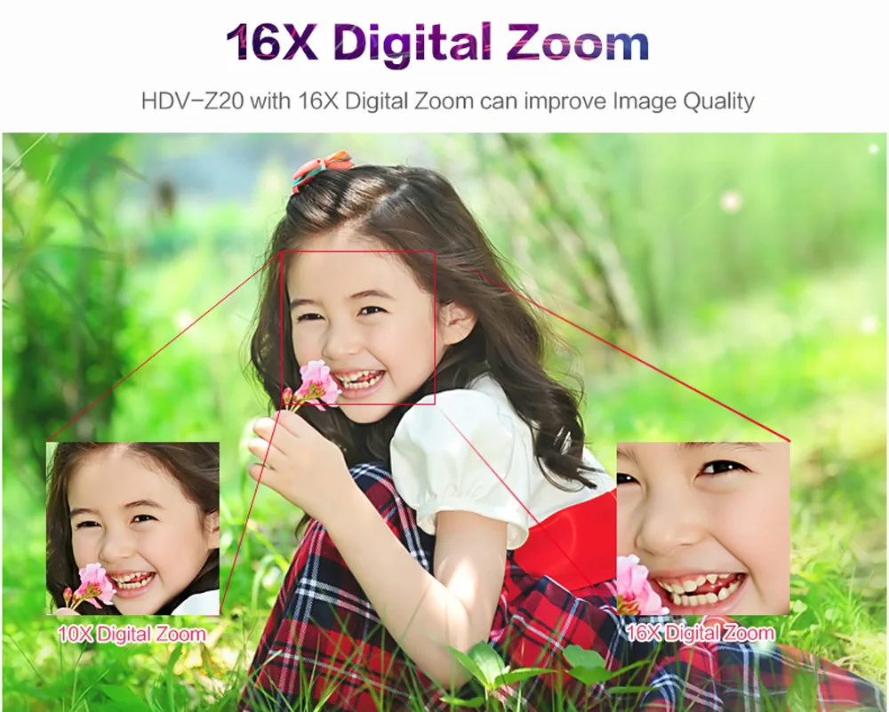 HIPERDEAL ORDRO Z20 Digital Camera WIFI App Phone Control HD 1080P Wide Angle Lens And Lens Hood Microphone CMOS Sensor BAY16