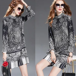 Anlencool Marca de Alta Calidad 2019 Mujer Vestido Primavera Nueva Carga Europea Vestido Mangas Bordado Retro Costura Vestido de las Señoras Anlencool Marca de Alta Calidad 2019 Mujer Vestido Primavera Nueva Carga Europea Vestido Mangas Bordado Retro Costura Vestido de las Señoras