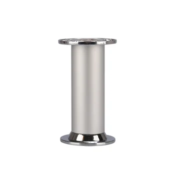 

150x32MM Height Adjustable Silver Aluminum Alloy Furniture Leg Cabinet Feet Table Leg