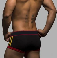 Men Cotton Boxer Shorts Mens High Quality Daily Boxers Underwears Male Sexy Pouch Boxer Trunks 2