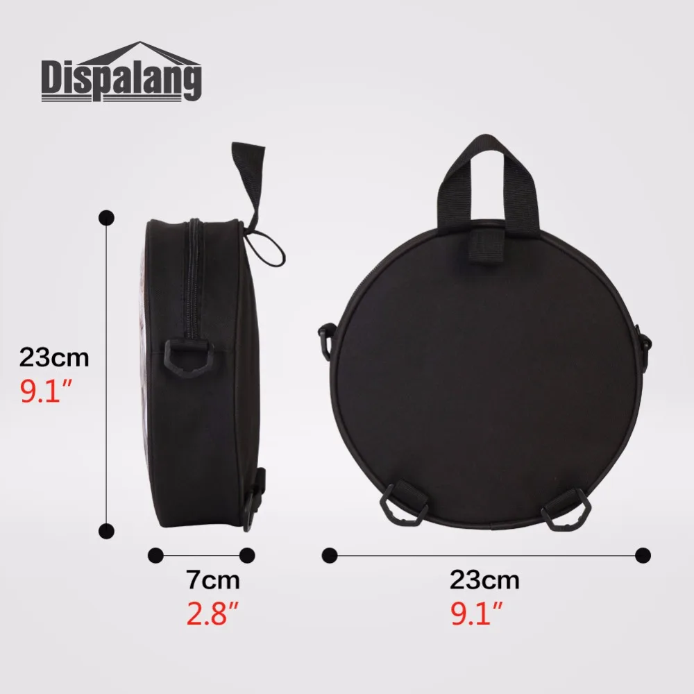 Dispalang черный медведь печатает небольшой круглый детский сад сумка Mochila Infantil мини детская школьная сумка Детские студент рюкзак