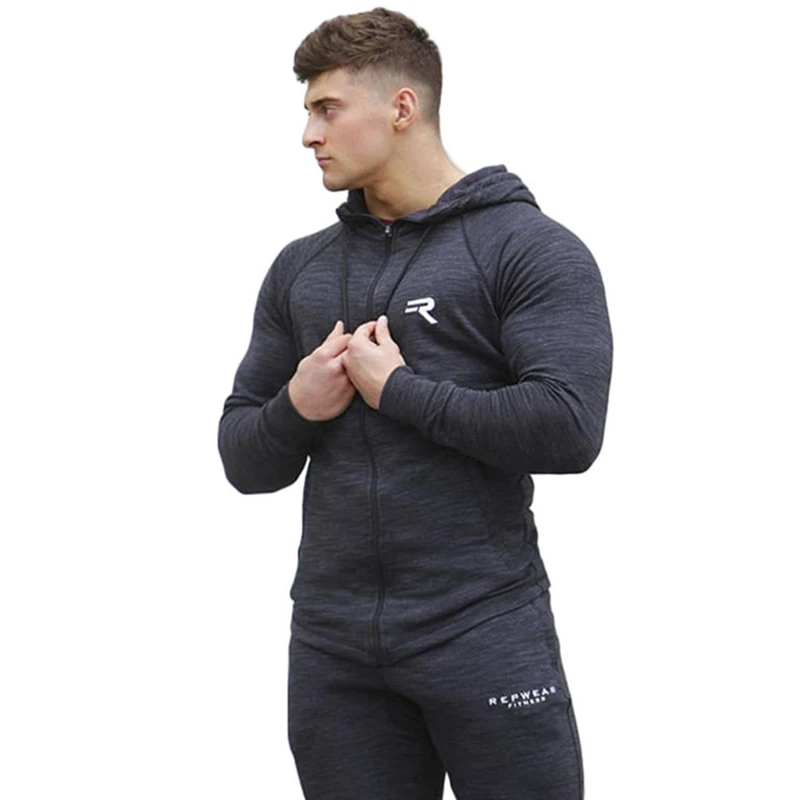 Men's Sportwear Suit Tracksuit Hoodie Men (15)