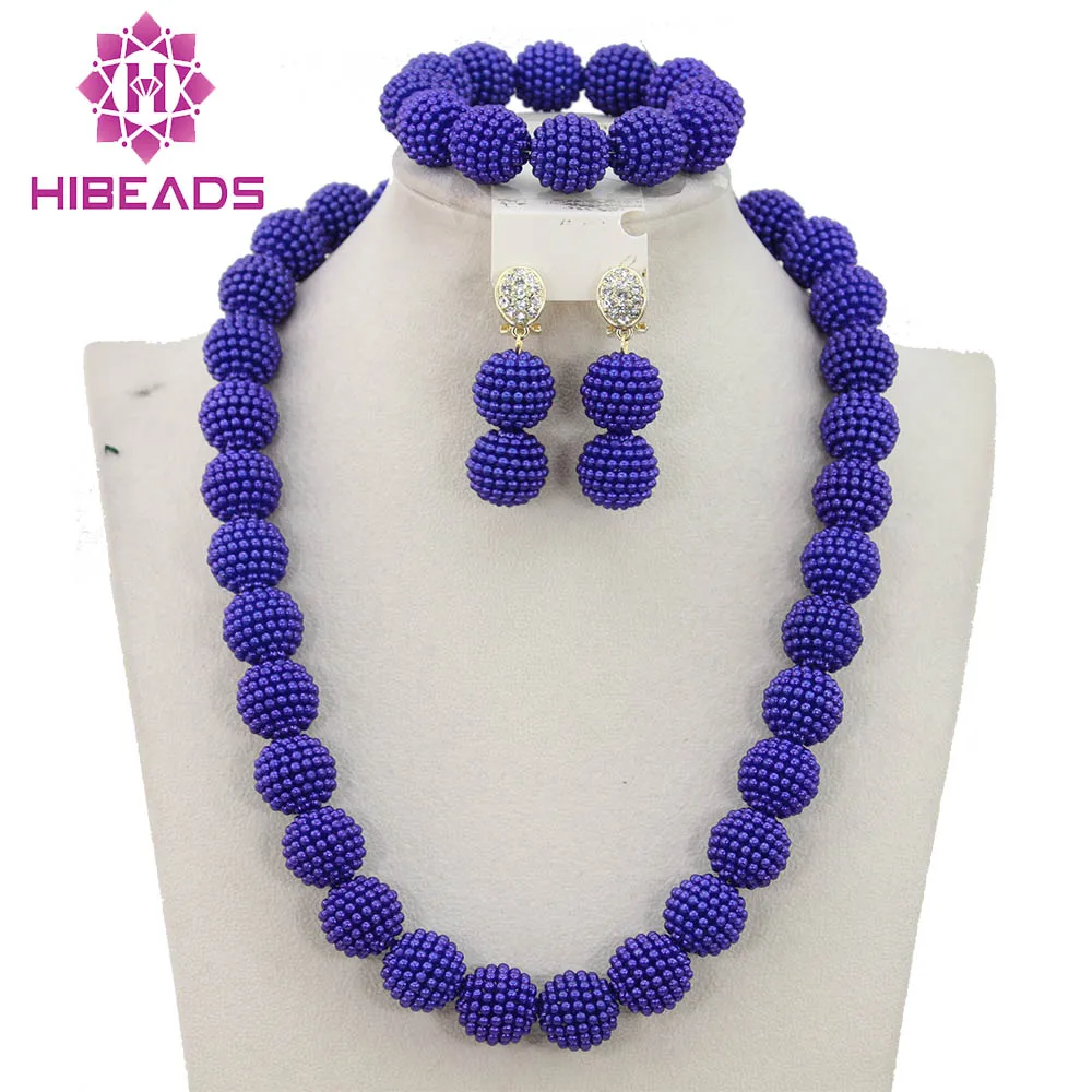 Buy Wholesale African Beads Jewelry Set Chunky