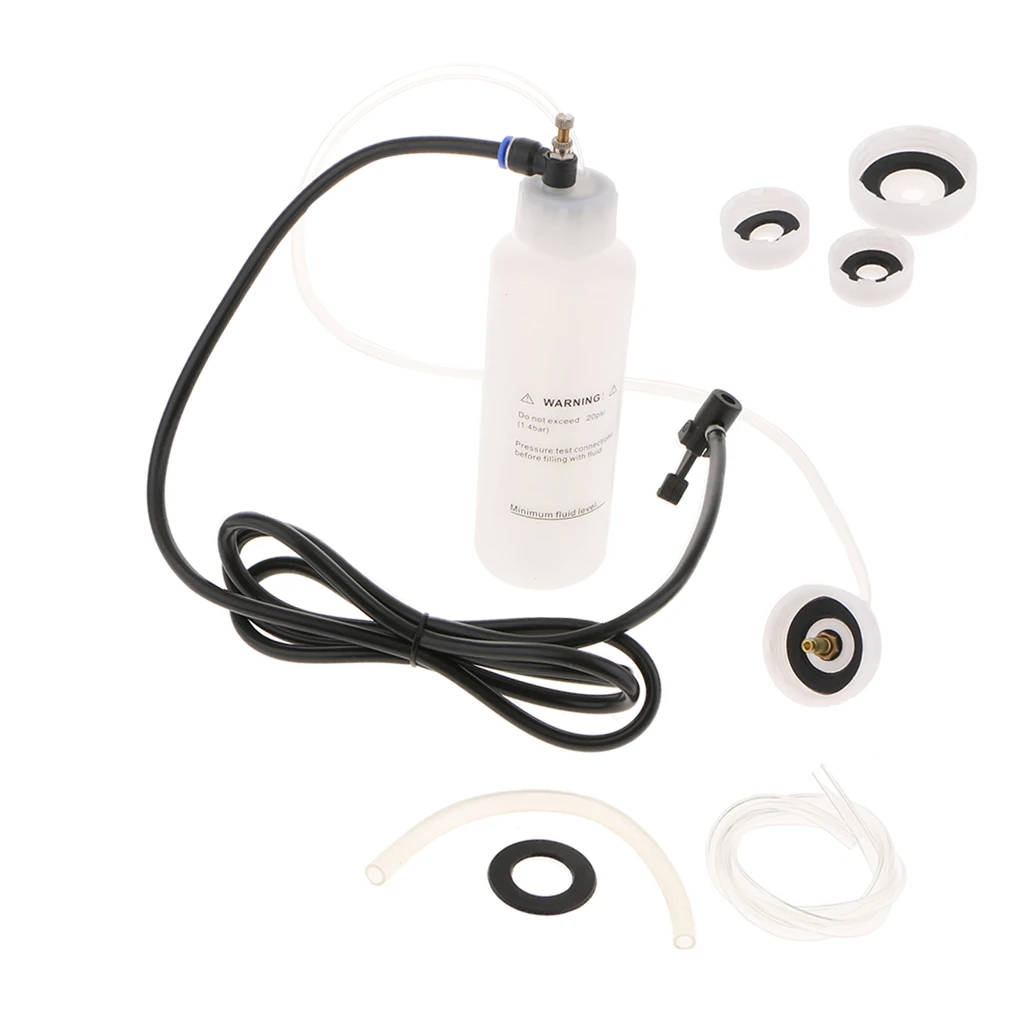 Brake & Clutch Bleeder Bleeding Fluid Kit Air Powered Pneumatic Vacuum Tool