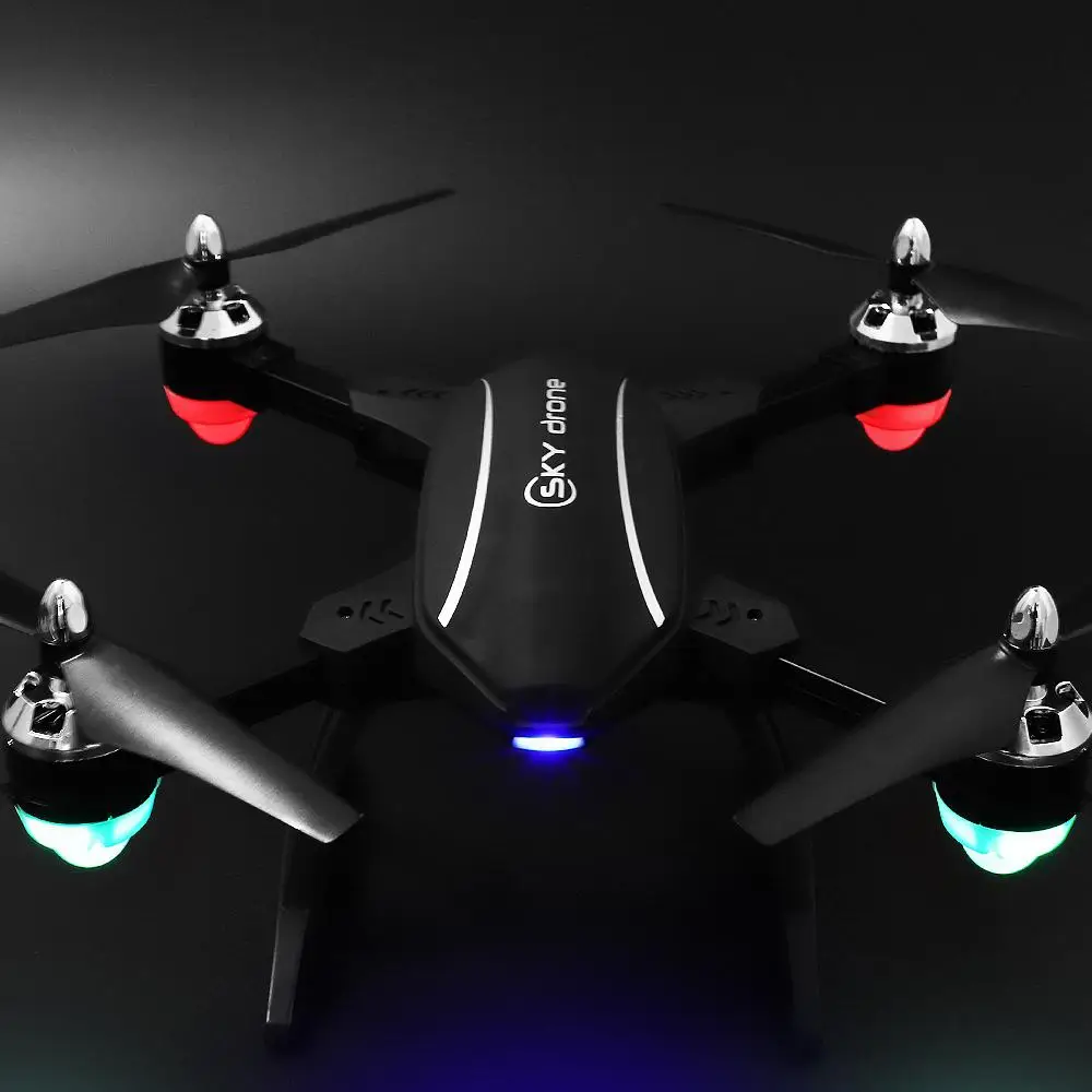 

RCtown X34 RC Quadcopter Drone GPS 720P WIFI HD Camera Fixed Height Folding Remote Control Aircraft Toys Gift