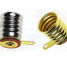 10 шт./лот E10 держатель лампы E10 лампочка сиденья E10 база винт патрон старый держатель фонарика