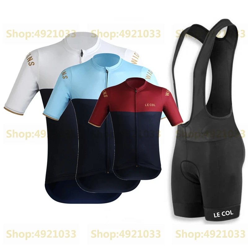 

2019 New short sleeve cycling jersey sets Summer road aero climber Team Cycle climbing wear DH MX mtb racing maillot Custom suit