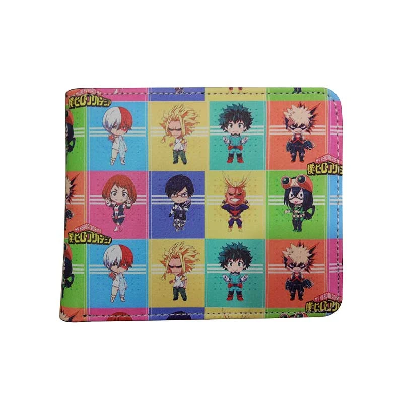 Novelty Design My Hero Academia Wallets Japanese Hot Anime Fashion Leather Purse Credit Card Holder Dollar Price Men Wallet Wallets Aliexpress