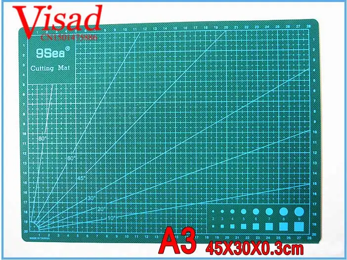 A3 коврик для резки зеленый лоскутные инструменты Ремесло Разделочная Доска 30*45*0,3 см