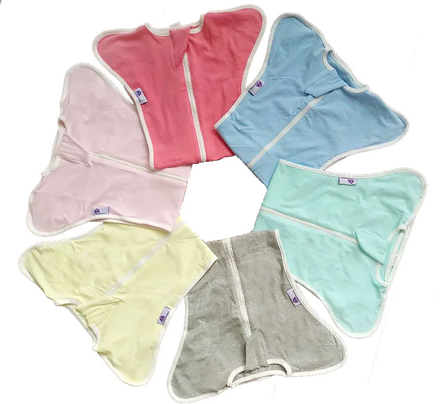 60/68cm Antikick Baby Sleeping Bag Sleep Sack For Newborn Cotton Infant