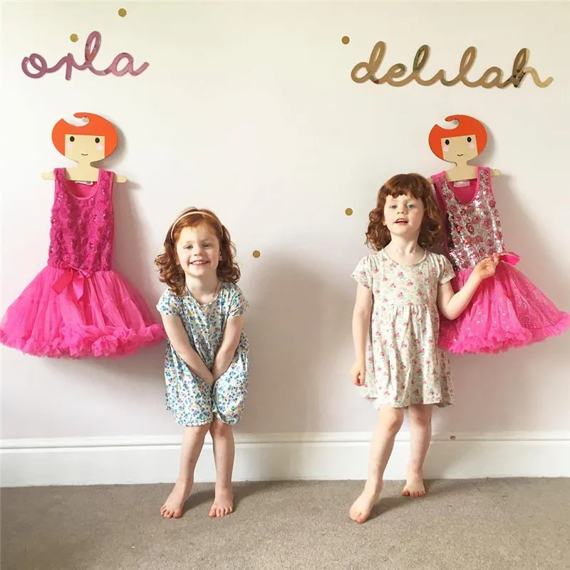 

Wooden Cute Cartoon Children Girl Hanger Creative For Kids Clothes Child Room Decoration Home Craft Ornament Wooden Rack