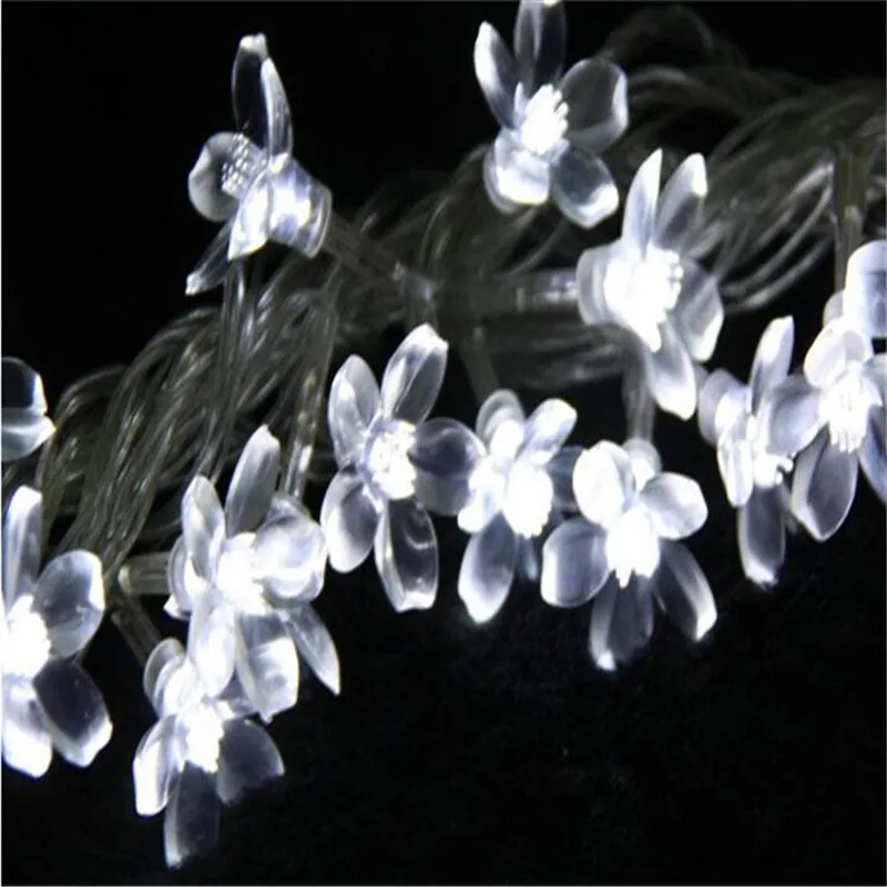 7,5 m 50LED luz Cerezo colgante Floral Garland Luces de la secuencia de la decoración al aire libre jardín Luz de hadas del partido Luces 7,5 m 50LED luz Cerezo colgante Floral Garland Luces de la secuencia de la decoración al aire libre jardín Luz de hadas del partido Luces