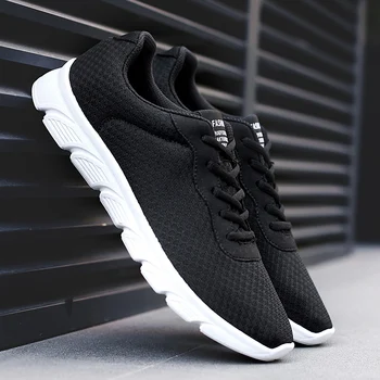 

Summer Breathable Men Shoes Mesh Sales Lace Up Soft Comfortable Non-slip Men Casual Shoes Male Shoes Adult Light Men Sneakers