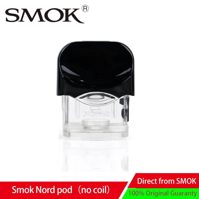 

Original 3pcs/pack Smok Nord pod 3ml capacity vape pod No replacement mesh and regular coils for Smok Nord coil