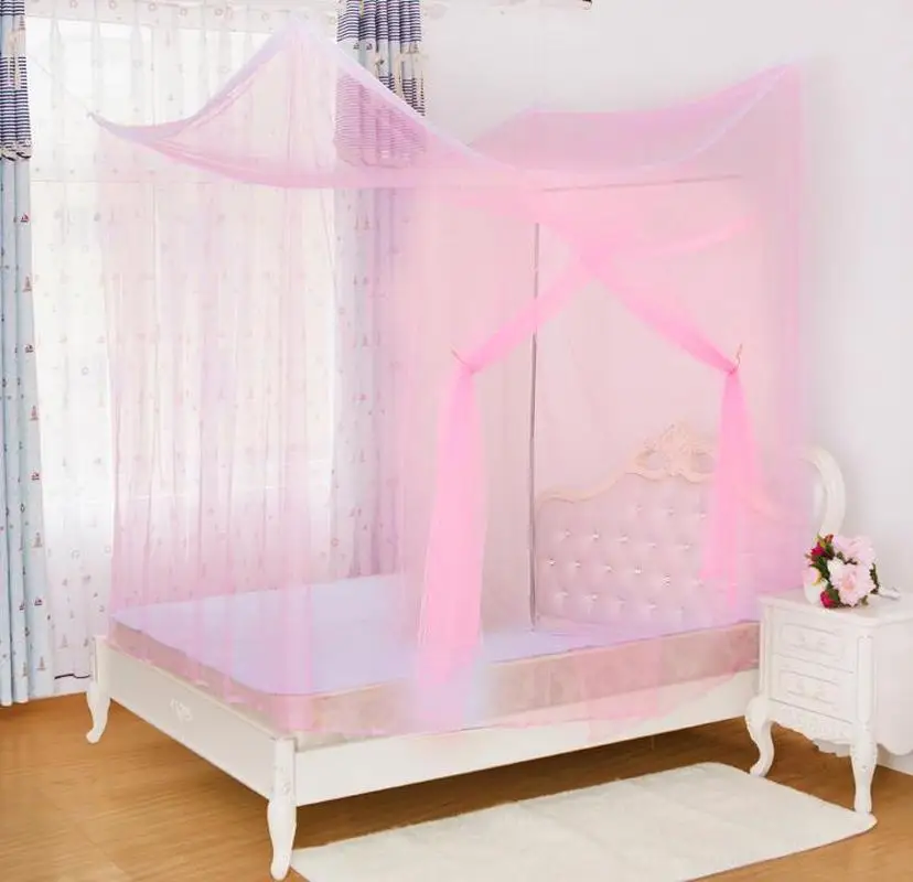 

High Density Square Mosquito Net Insect Repellent NET Have A Good Dream Easy Installation & Carry Suitable for Summer Outdoor