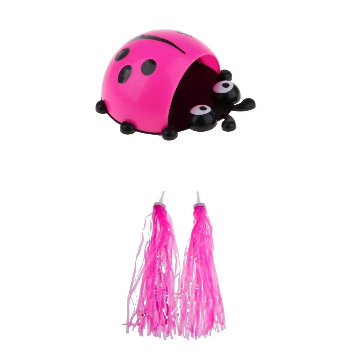 Bicycle Plastic Bag Kids Children Bike Scooter Front Basket with Handle Tassels for Boys Girls Gifts Cycling Accessories