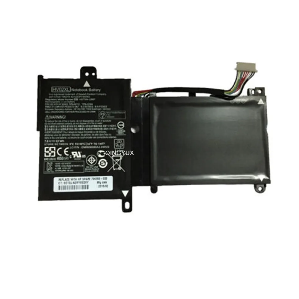 Qingyux 7,6 V 32Wh HV02XL Аккумулятор для ноутбука HP HSTNN-LB6P 796219-421 TPN-Q164 TPN-W112
