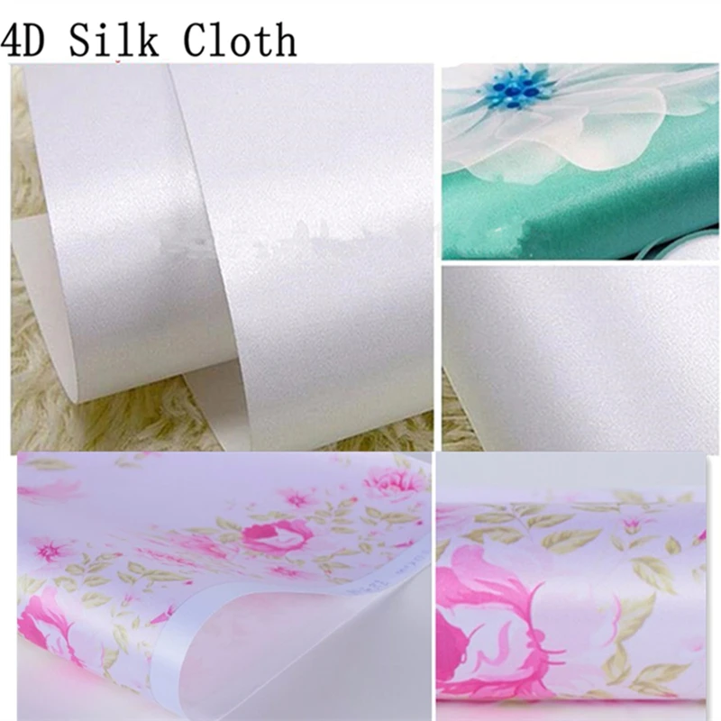 Настенные 3D обои для стен стереоскопическая шелковая ткань абстрактные 4D декор