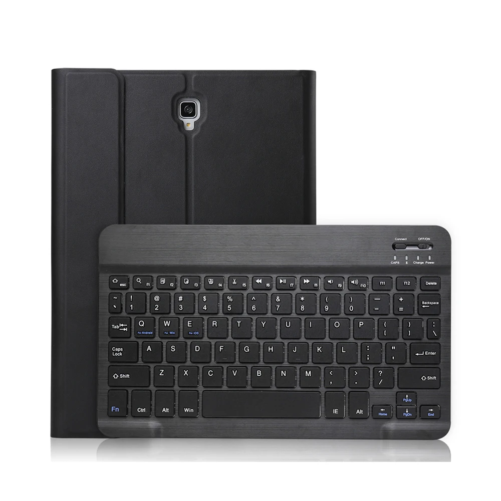  Removable Bluetooth Keyboard Leather Case for Samsung Galaxy Tab A2 10.5 2018 T590 T595 SM-T590 Cov