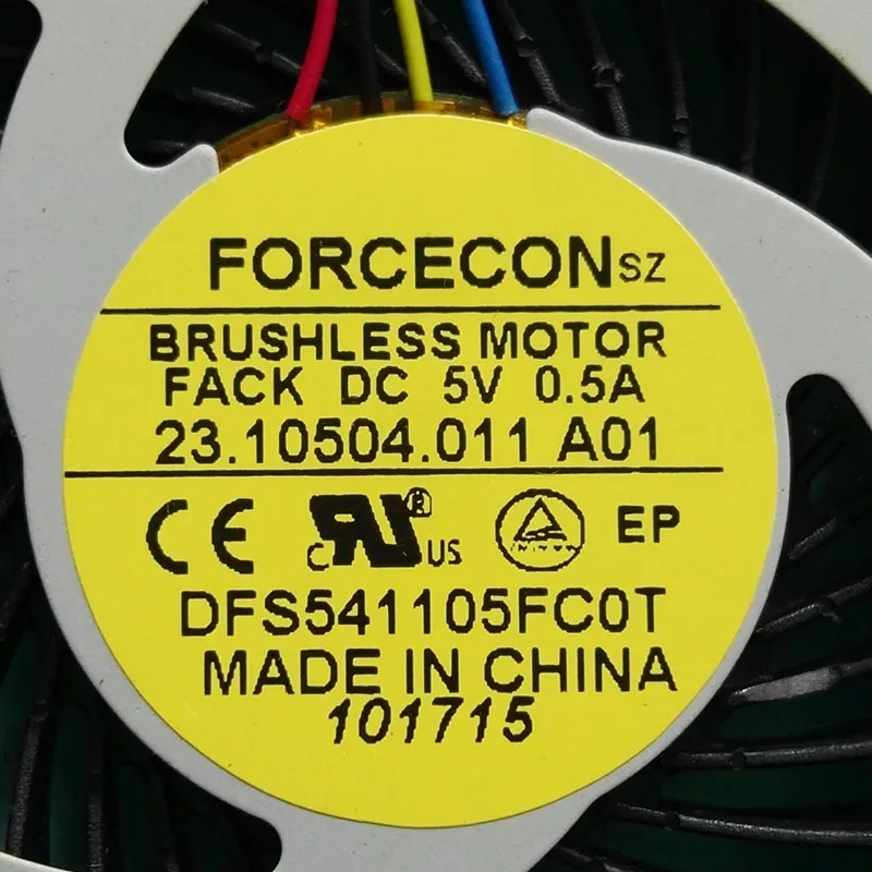 Процессор кулер для Sony PCG-61911T PCG-61A11T PCG-61912T PCG-61A12T Процессор охлаждающий вентилятор кулер DFS541105FC0T FACK