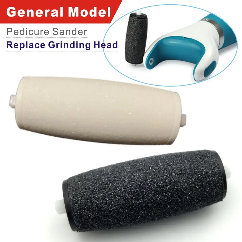 

2pcs Foot file Refill Roller /Hard Skin Remover Replacement Compatible With Electronic Pedicure Foot File