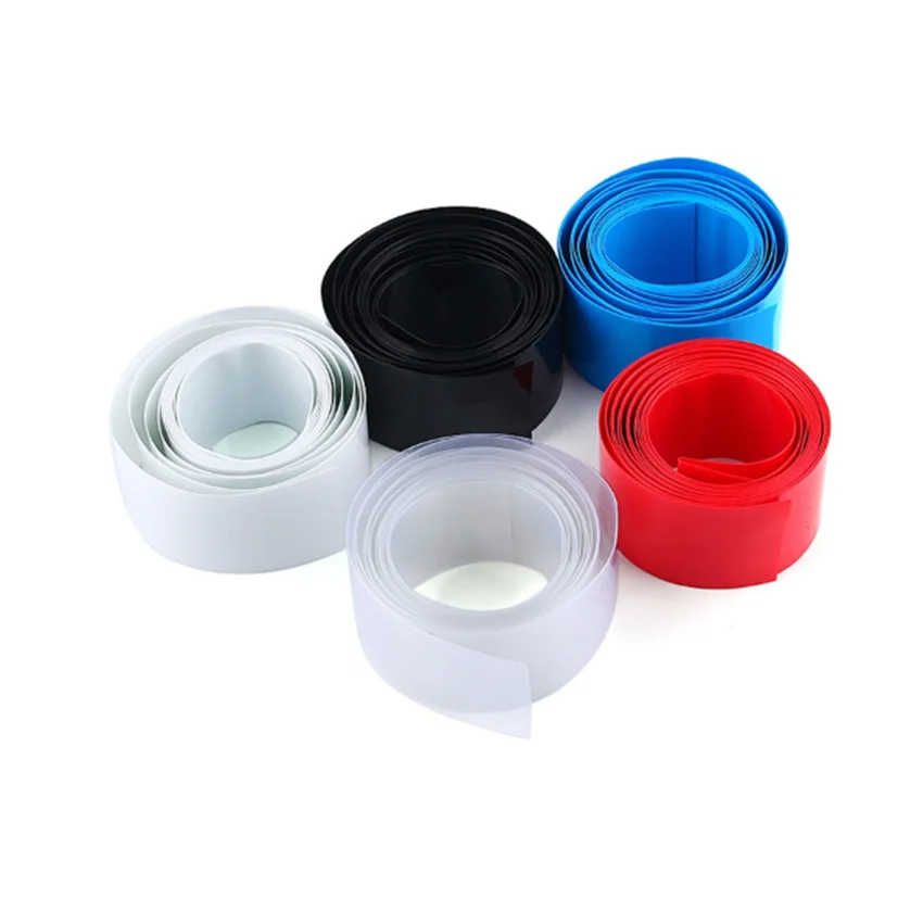 Hot sale 1 Pc 30MM PVC Heat Shrink Tubing Tube Wrap 2M 5 Colors