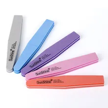 1 pcs High Quality Brand Nail File polishes Buffer sponge rubbing Manicure Tool Designs polishing Sand Files wholesale GJ02
