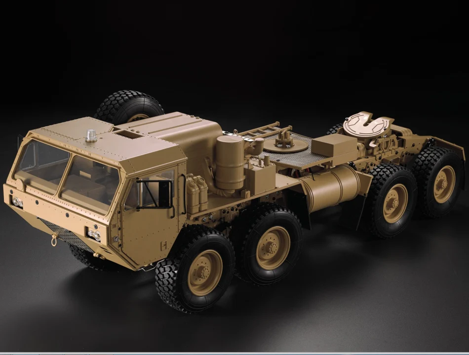 HG P801 1:12 2,4G 8*8 M983 739 мм Rc автомобиль армейский военный грузовик США без зарядного устройства RC расстояние 100 м 550 матовый мотор