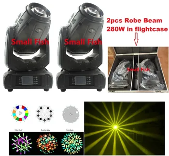 

2xLot Newest 280W 10R Robe Beam Spot Wash 3in1 Moving Head Light Beam 280 Beam 10R Robe Pointe 280W Stage Light with Flightcase
