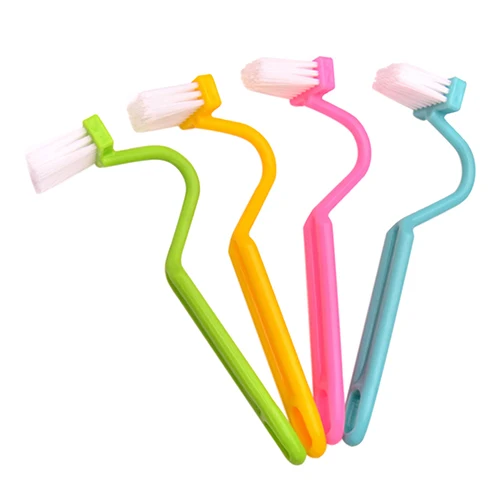 

S-Shaped Toliet Brush Cleaning Side Curved Clean Households Closestool Hand Tool