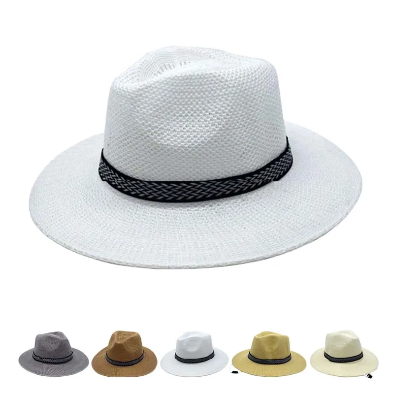 

Casual Jazz Caps Fedoras Hats Beach Vacation Travel capLeisure Outdoor Breathable Girl Free Shipping Sale