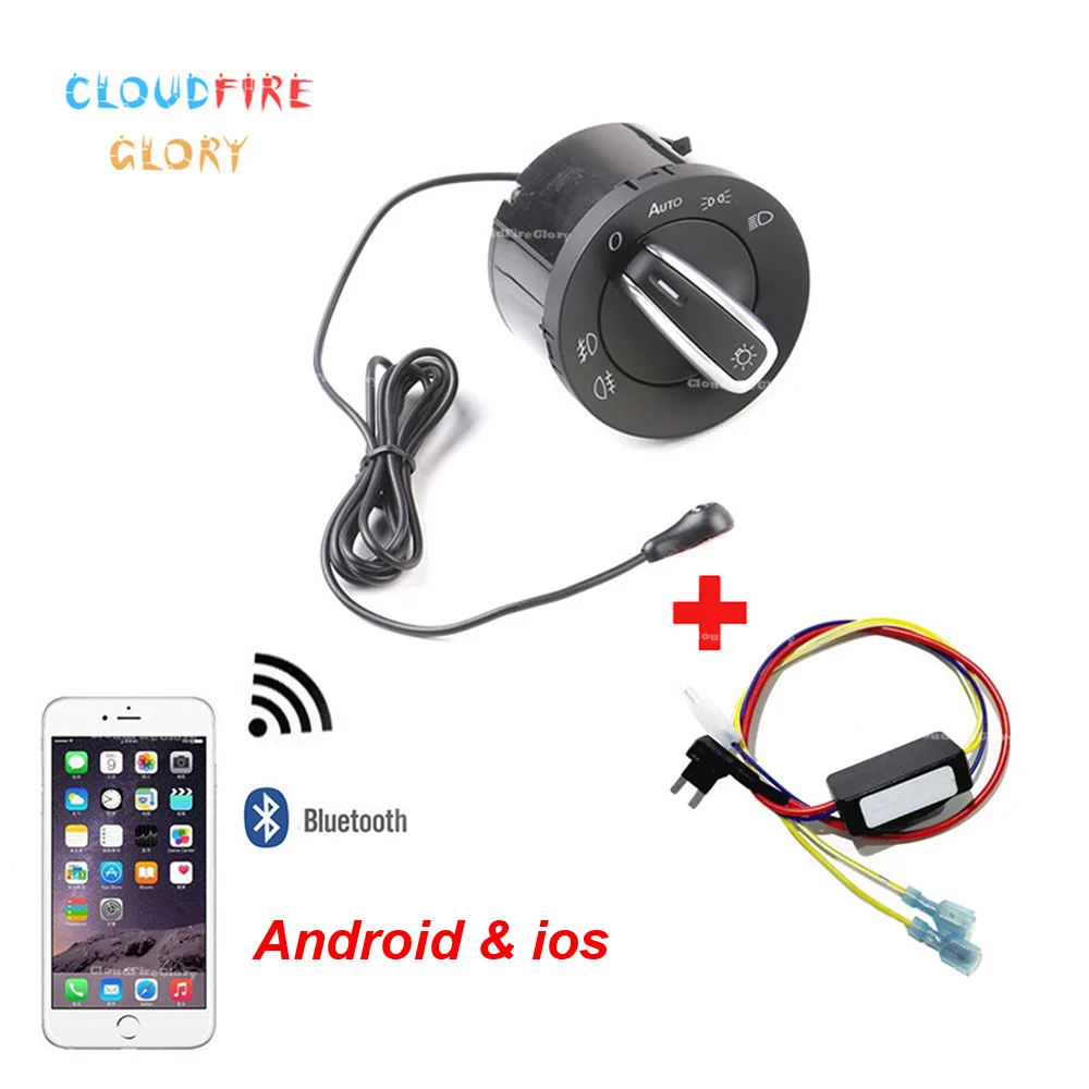 Приближающийся/оставляющий Bluetooth Автомобильный выключатель света с датчиком