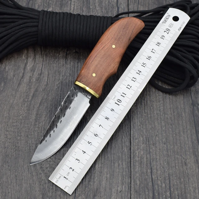 High Carbon Steel Blade Manual forging Pocket Fixed Knifes Hunting ... High Carbon Steel Blade Manual forging Pocket Fixed Knifes Hunting ...