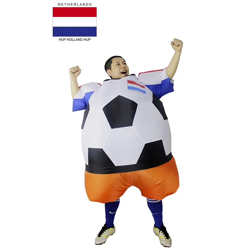 Netherlands Holland Soccer Player Halloween Costume Adult Football