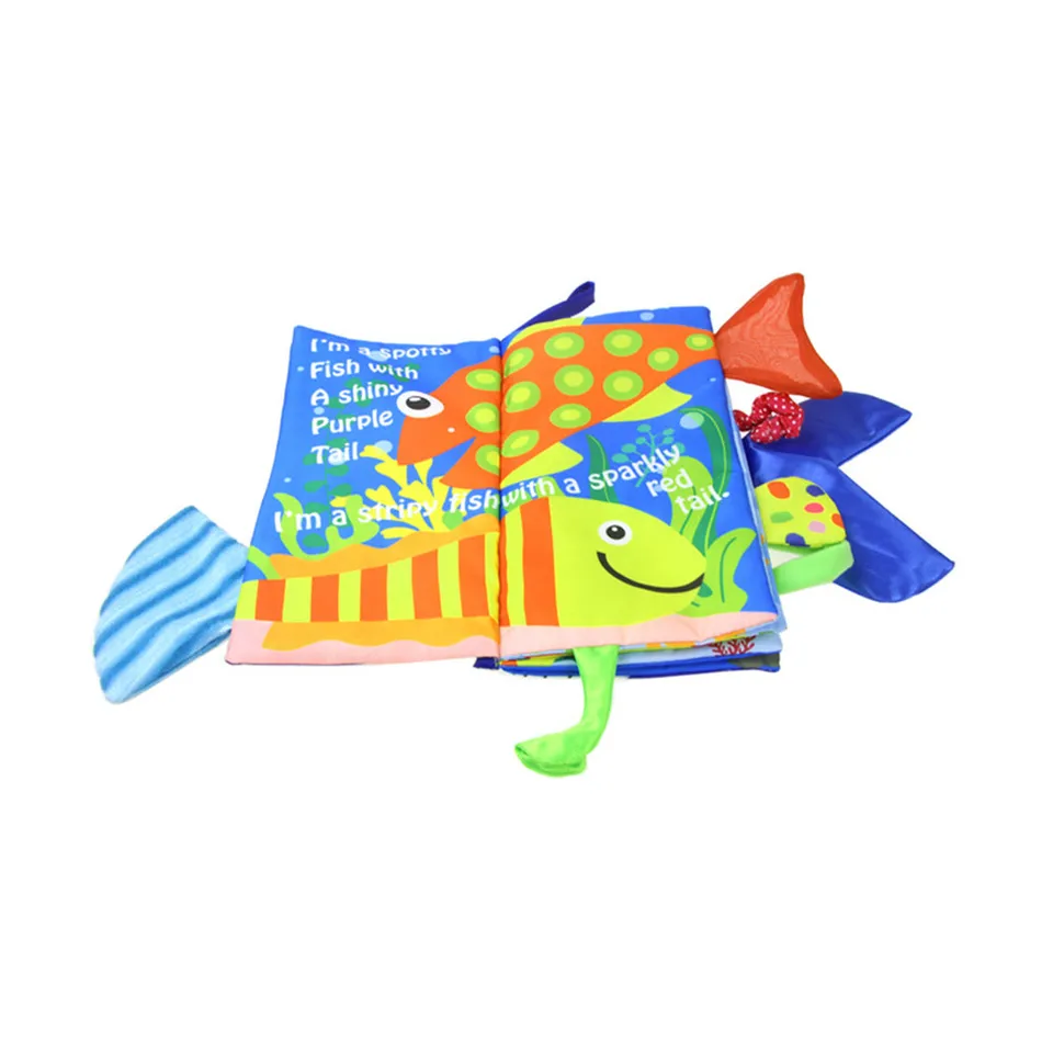jungly tails soft baby book