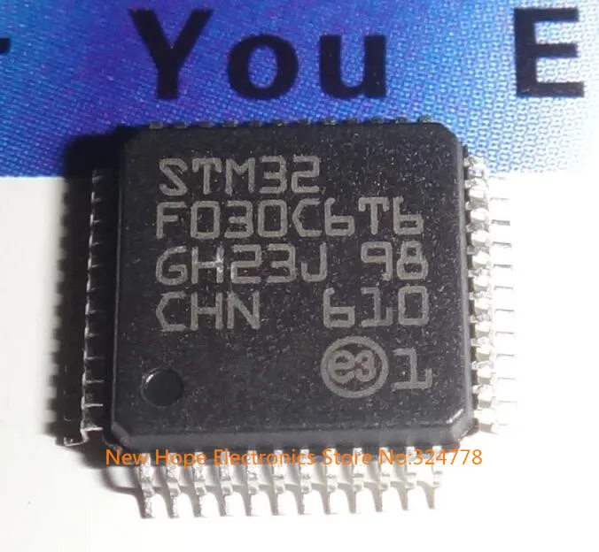 Микроконтроллер STM32F030C6T6 F030C6T6 | Электронные компоненты и принадлежности