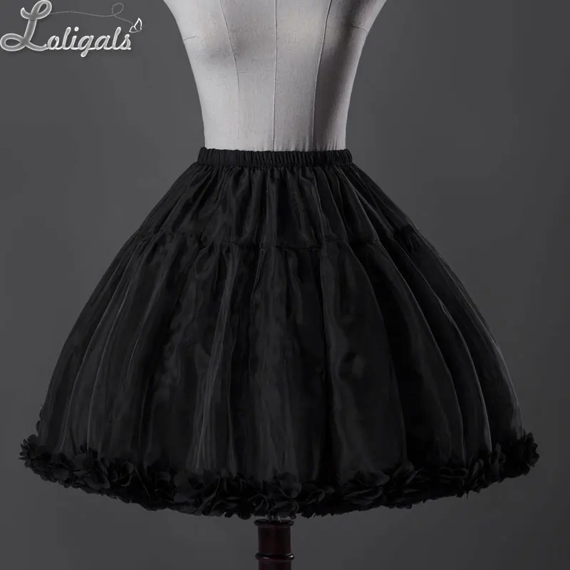 Classic Ball Bown Style Short Lolita Petticoat Sweet Organza Slip Skirt by Classical Puppets Classic Ball Bown Style Short Lolita Petticoat Sweet Organza Slip Skirt by Classical Puppets