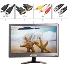 12 дюймов 1366*768 ЖК HD монитор компьютер ПК дисплей цветной экран 2 канала видео в безопасности с динамиком HDMI VGA USB