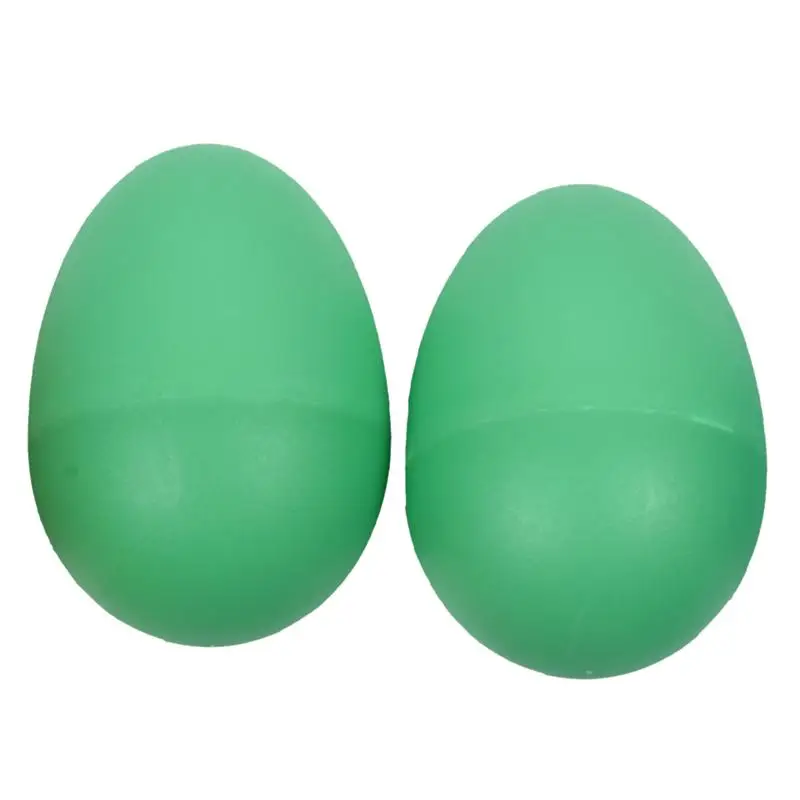 10 حزمة البلاستيك قرع الموسيقية اللعب أداة البيض Maracas الهزازات