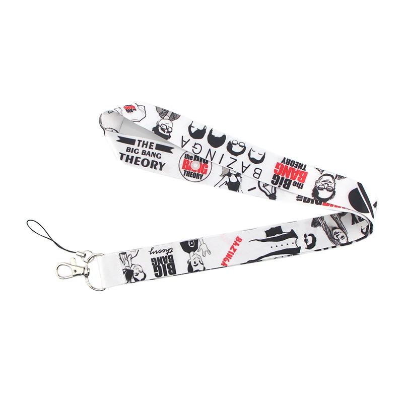 

K187 Cool lanyards Id Badge Holder Keychain ID Card Pass Gym Mobile Badge Holder Lanyard Key Holder